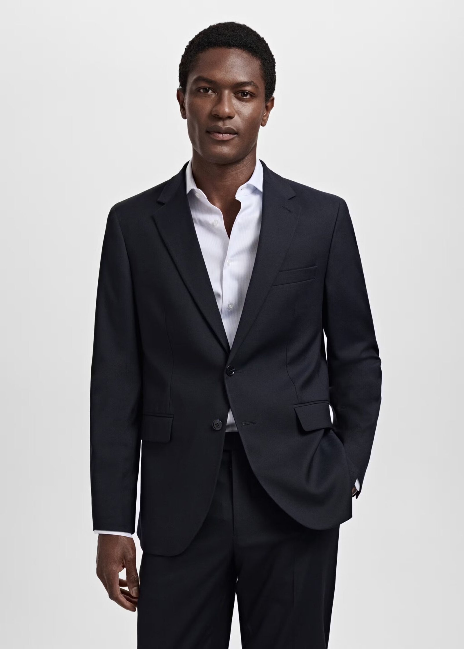 Milan slim-fit suit jacket - Image 3